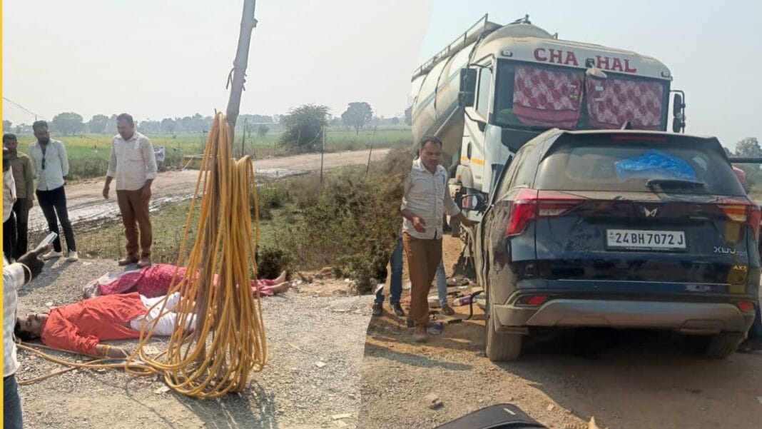 मैहर में ट्रक से टकराई एसयूवी कारः 3 कुंभ यात्रियों की मौके पर मौत, 2 गंभीर स्नान कर लौट रहे थे मुंबई के श्रद्धालु