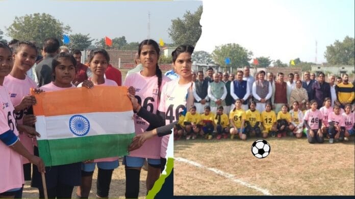 "Ramnagar में आयोजित मध्य प्रदेश सांसद खेल महोत्सव का भव्य आयोजन, जिसमें बड़ी संख्या में खिलाड़ी, जनप्रतिनिधि और स्थानीय नागरिक उत्साह के साथ शामिल हुए।