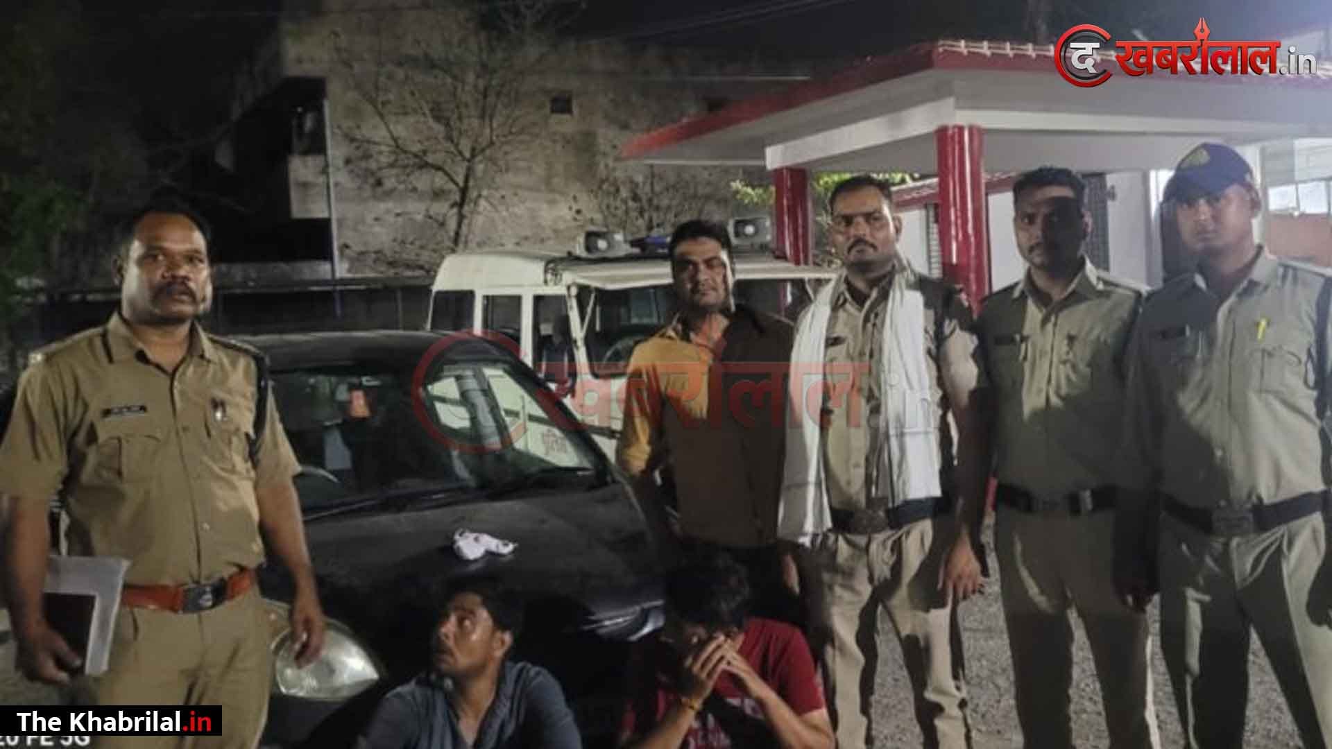 मैहर में पुलिस का ‘ऑपरेशन प्रहार-2’: स्मैक सप्लाई करने वाले 2 शातिर तस्कर गिरफ्तार, लग्जरी कार और 20 पुड़िया स्मैक जब्त