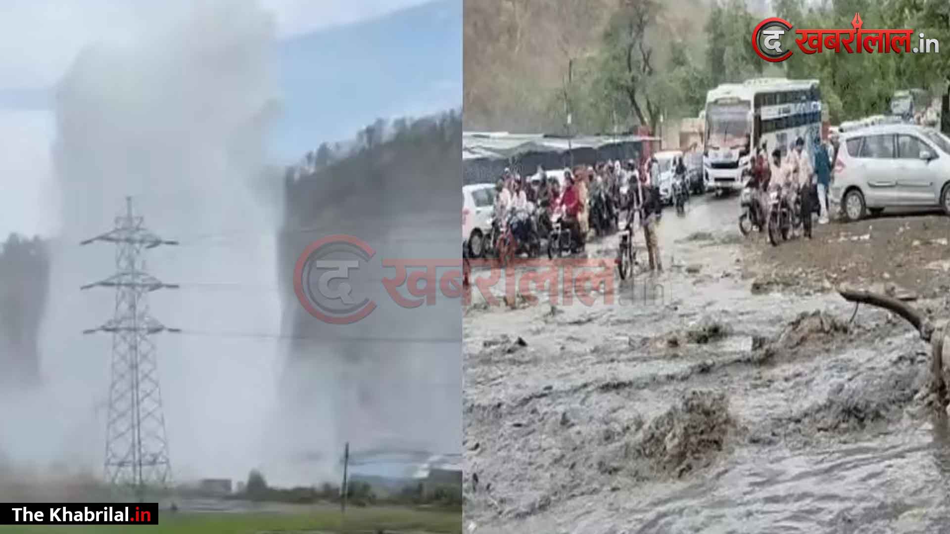 इंदौर में लापरवाही का ‘ब्लास्ट’: 150 फीट ऊंचा उठा नर्मदा पानी का फव्वारा, हाईटेंशन लाइन से टकराई बौछारें; लाखों गैलन पानी बर्बाद, ढहा मकान