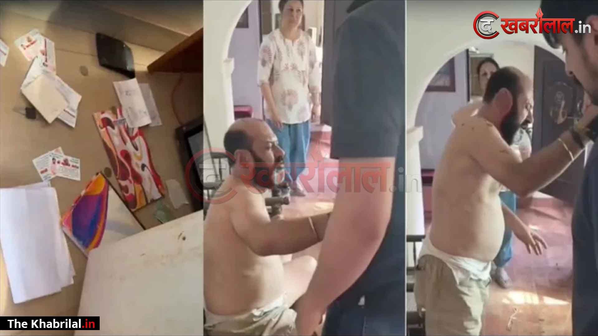 नागौद राजघराना गोलीकांड में हाई-वोल्टेज मोड़: 48 घंटे बाद सामने आया ‘बाबा राजा’ का वीडियो; फटे कपड़े और मारपीट के बाद पुलिस ने दर्ज की क्रॉस FIR
