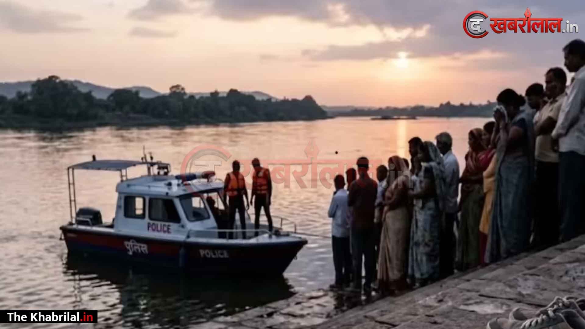 नर्मदा मैया के आंचल में थम गईं दो सगे दोस्तों की सांसें: जबलपुर के सिलुआ घाट पर नहाते समय पैर फिसला; बचाने दौड़े तैराक, लेकिन गहरे पानी में समा गए ध्रुव और सागर