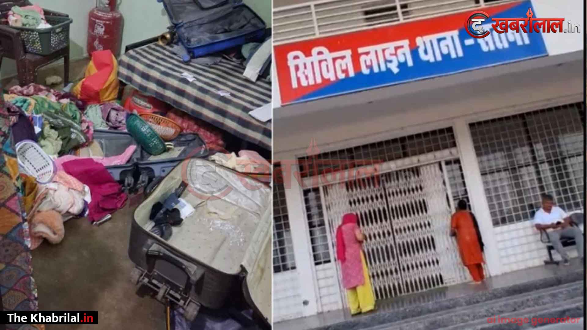 सतना पुलिस का अजीब कारनामा: डायल-112 ने जिस चोर को रंगे हाथों दबोचा, उसे 6 पुलिसवालों के बीच से भगा दिया; रातभर थाने के बाहर रोता रहा पीड़ित परिवार