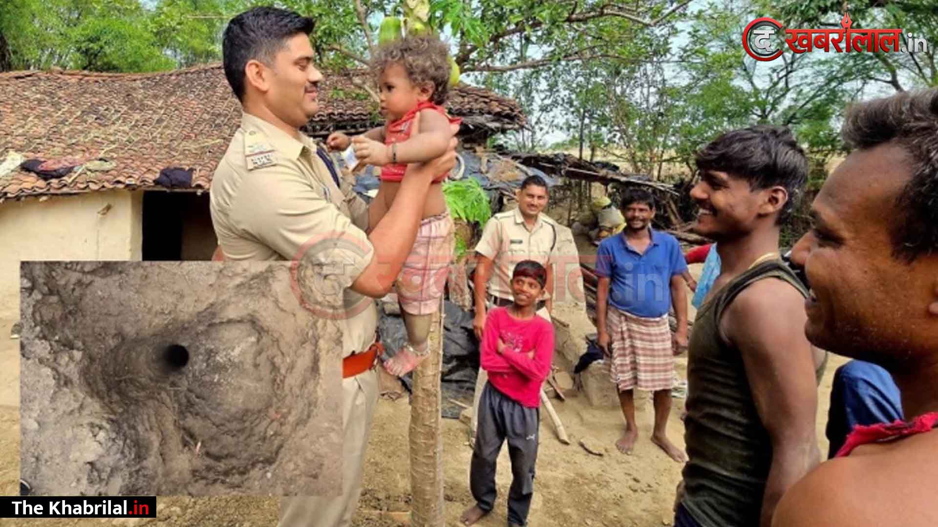 रीवा में देवदूत बनी गोविंदगढ़ पुलिस: घर के आंगन में खोदे गए 10 फीट गहरे संकरे पिलर गड्ढे में गिरा 1 साल का शिवेंद्र; पुलिस ने 45 मिनट हाथ से खुदाई कर मासूम को निकाला सुरक्षित