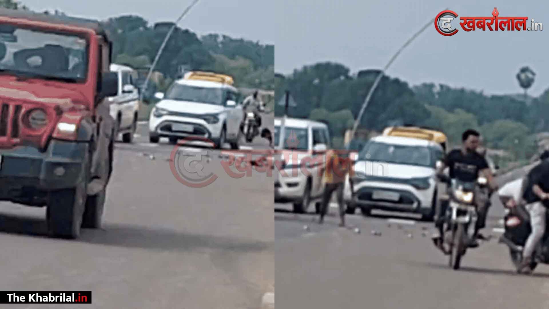 रीवा में हाईवे पर बिखरा ‘सस्ता नशा’, कफ सिरप लूटने के लिए राहगीरों और ग्रामीणों में मची होड़; बाइक फिसलने से तस्करों की खुली पोल, पुलिस की विधिक दबिश से पहले खाली हुईं बोरियां