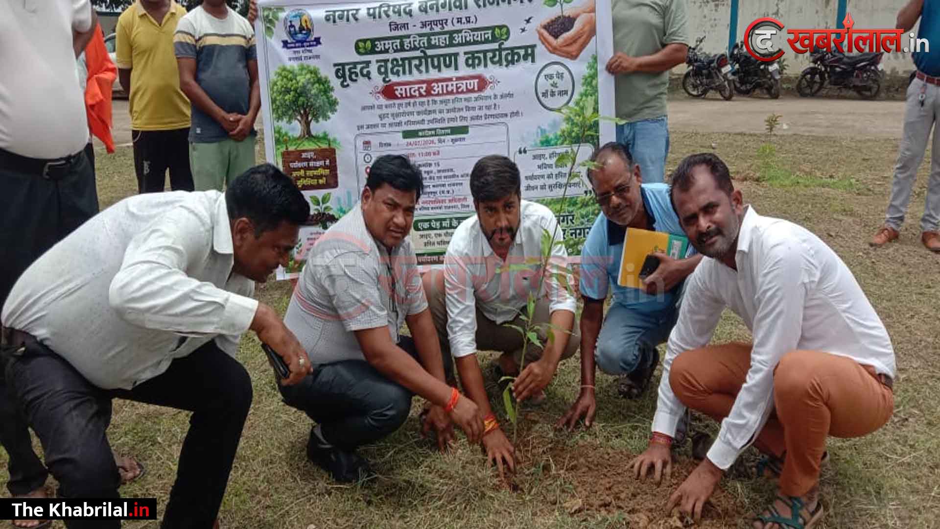 अनूपपुर का राजनगर हुआ हरियाली से सराबोर: नगर परिषद बंनगवां का ‘अमृत हरित अभियान’; स्कूल, कॉलेज व छात्रावासों में हुआ वृहद पौधारोपण, सफाई मित्रों का सम्मान कर बांटे गए रेनकोट