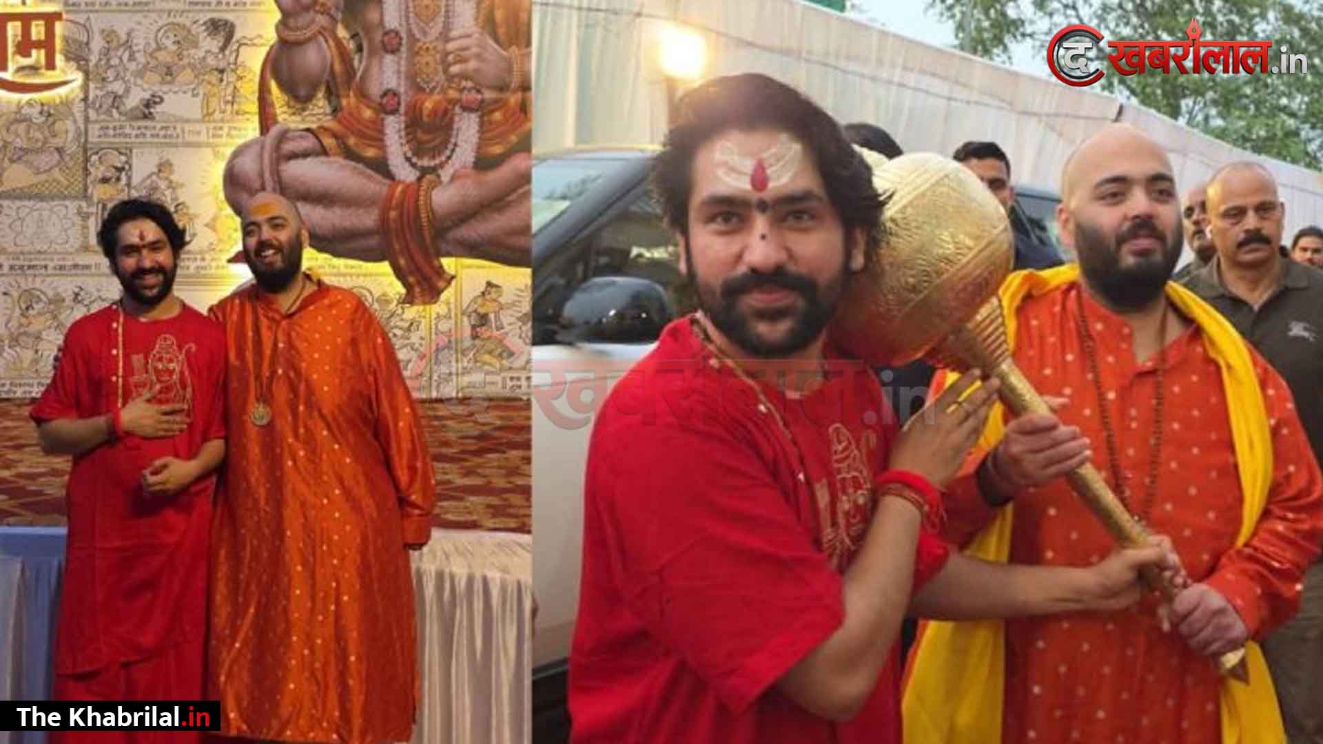 बागेश्वर धाम में अनंत अंबानी की अनन्य भक्ति! खजुराहो में भव्य स्वागत के बाद पहुंचे धाम; बाबा बागेश्वर संग की विशेष महाआरती, 11 कन्याओं का किया पूजन