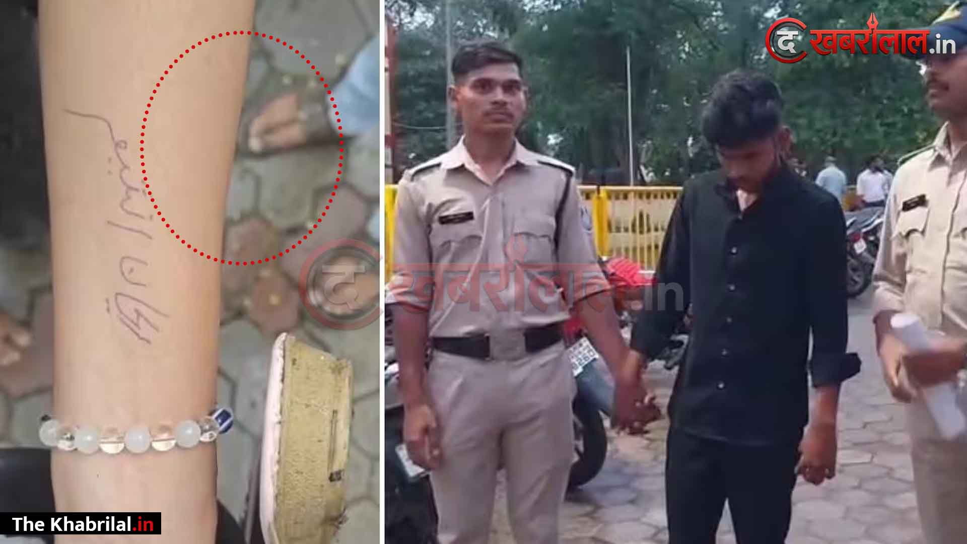 खंडवा के कॉलेज में सनसनीखेज वारदात: मदद के बहाने छात्रा का हाथ पकड़ कलाई पर उर्दू में लिखा अपना नाम; विरोध करने पर दी जान से मारने की धमकी, आरोपी रेहान गिरफ्तार कर भेजा गया जेल