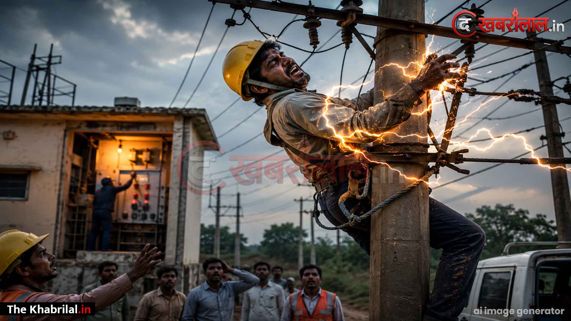 रामनगर में शटडाउन लेकर खंभे पर काम कर रहे आउटसोर्स कर्मचारी लल्ला पटेल को लगा करंट। बिना सुरक्षा उपकरणों के काम कराने का आरोप, संजय गांधी अस्पताल में इलाज जारी।