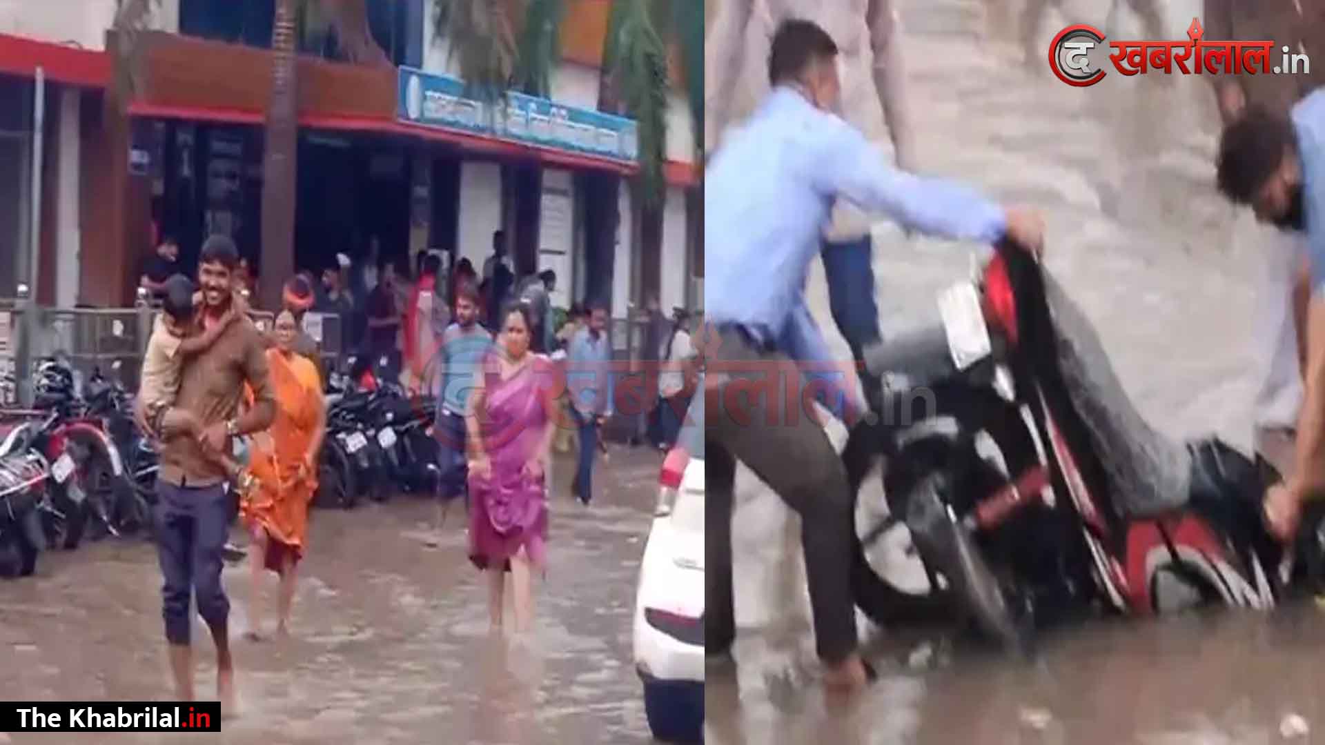 सतना में मानसून का जोरदार प्रहार: ५ घंटे में गिरा डेढ़ इंच से ज्यादा पानी; शहर की सड़कें हुईं जलमग्न, जिला अस्पताल परिसर में भरा पानी, अगले ३ दिनों तक भारी बारिश के आसार