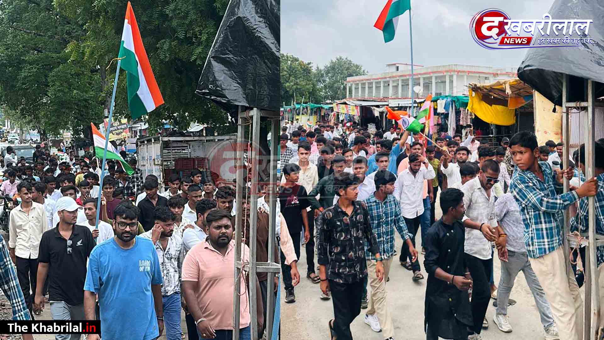 रामनगर में तिरंगा यात्रा ने जगाया देशभक्ति का जज्बा: ‘भारत माता की जय’ के जयकारों से गूंजे मुख्य मार्ग; युवाओं में दिखा जबरदस्त उत्साह