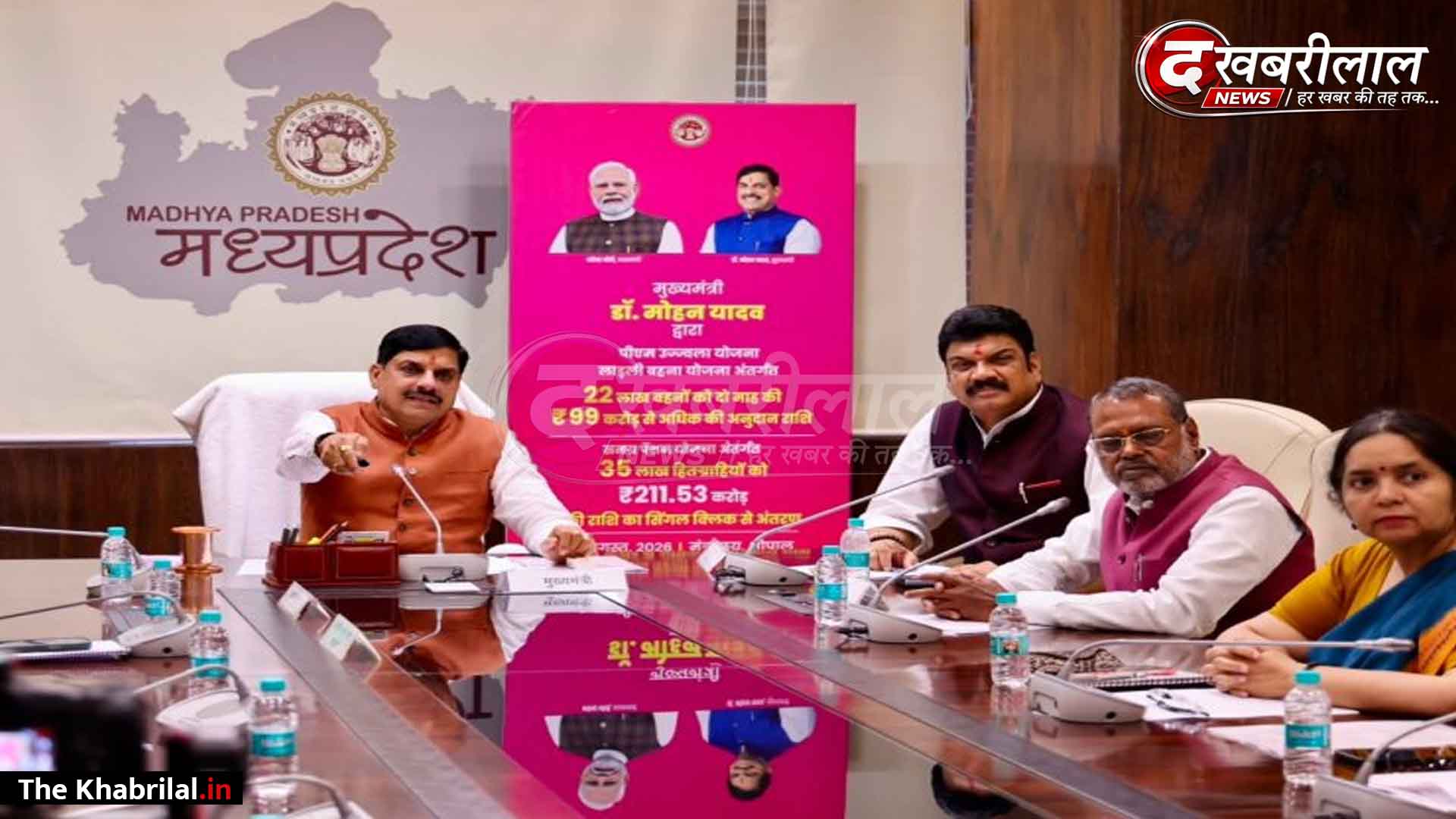 CM डॉ. मोहन यादव ने 57 लाख से अधिक हितग्राहियों के खातों में ट्रांसफर किए ₹311 करोड़: बोले— ‘समर्पण भाव से सेवा ही हमारा धर्म और अंत्योदय ही लक्ष्य’